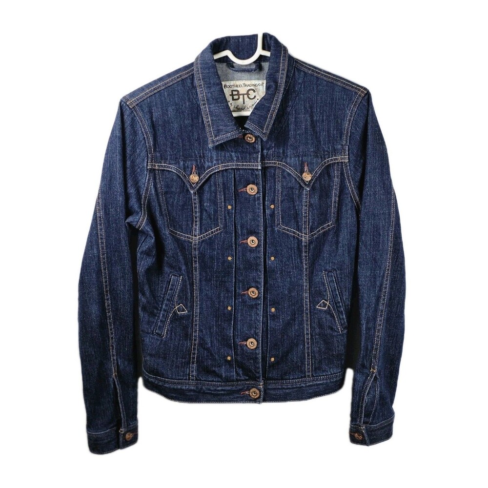 Boot Heel Trading Co By Sheryl Crow Women’s Large Denim Jeans Jacket